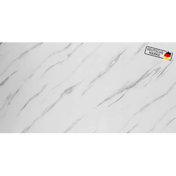 Стінові панелі AS Country Stone під мармур 60x120 см ПВХ-облицювання стіни з пластикових панелей для кухні, ванної кімнати тощо Панель кухонного фартуха (, Ice Berg Grey)