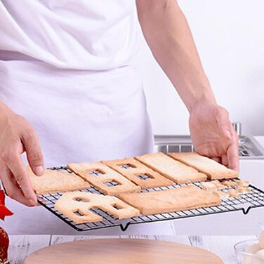 Набір з 10 форм для печива Пряниковий будиночок, нержавіюча сталь Baobiutin