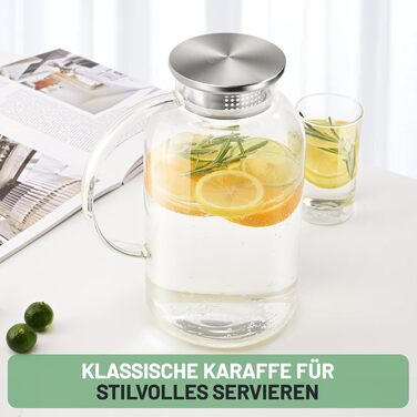 Стеклянный кувшин 2,5л SUSTEAS