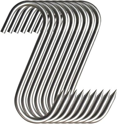 Набор из 20 крючков для мяса 13 см, нержавеющая сталь GYUEE