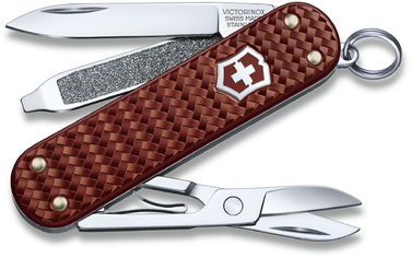 Ніж швейцарський 5 функцій, 58 мм Victorinox Classic SD Precious Alox Hazel Brown