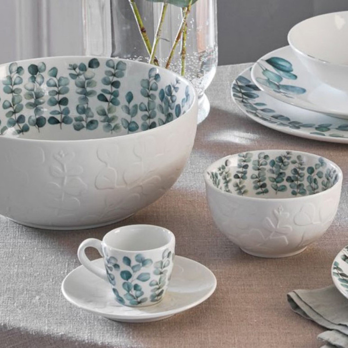 Тарілка для супу La Porcellana Bianca SEMPREVERDE, порцеляна, діам. 20 см