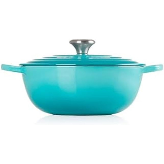 Жаровня чавунна з кришкою 26 см 4,1 л, Karibik Signature La Marmite Le Creuset