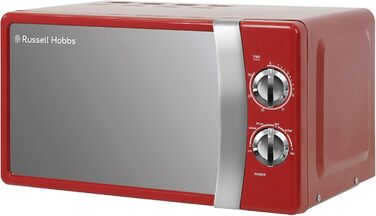 Мікрохвильова піч 17 л, 700 Вт, червоний RHMM701R Russell Hobbs