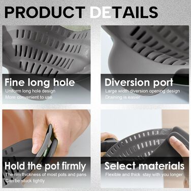 Силіконове ситечко із застібкою LURNODY