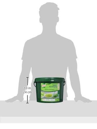 Заправка для салату Knorr Art (легка у приготуванні заправка для салату, універсальна заправка для салату) 1 упаковка (1 x 1 кг) (Універсальна, 5 кг (1 упаковка))