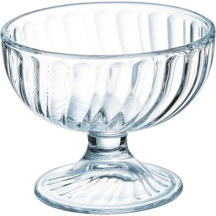 Чаша для морозива, 380 мл, скло, прозоре, 6 предметів (210 мл), 43121 Sorbet Ice Cream Bowl