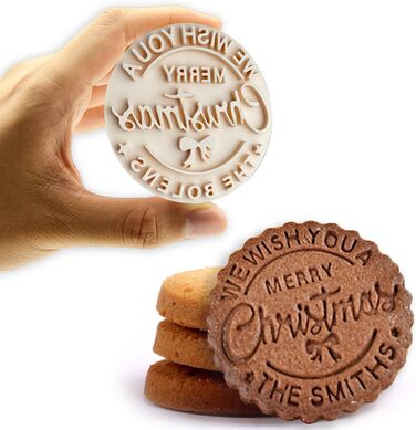 Штамп для різдвяного печива круглий 7,8 см