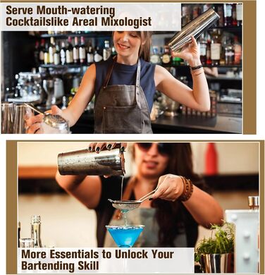 Набір для коктейлів 12 предметів Boston mwellewm