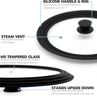 Універсальна силіконова кришка для посуду Anaeat