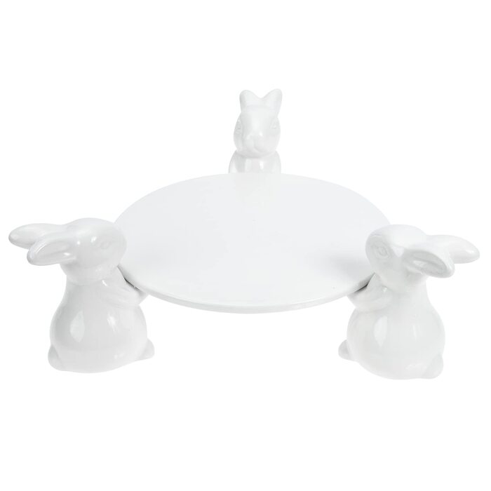 Порцелянова підставка для торта 24,5 см Zerodeko