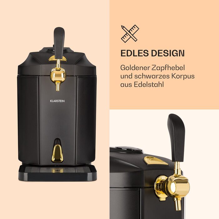 Диспенсер для пива 5 л Skal Klarstein