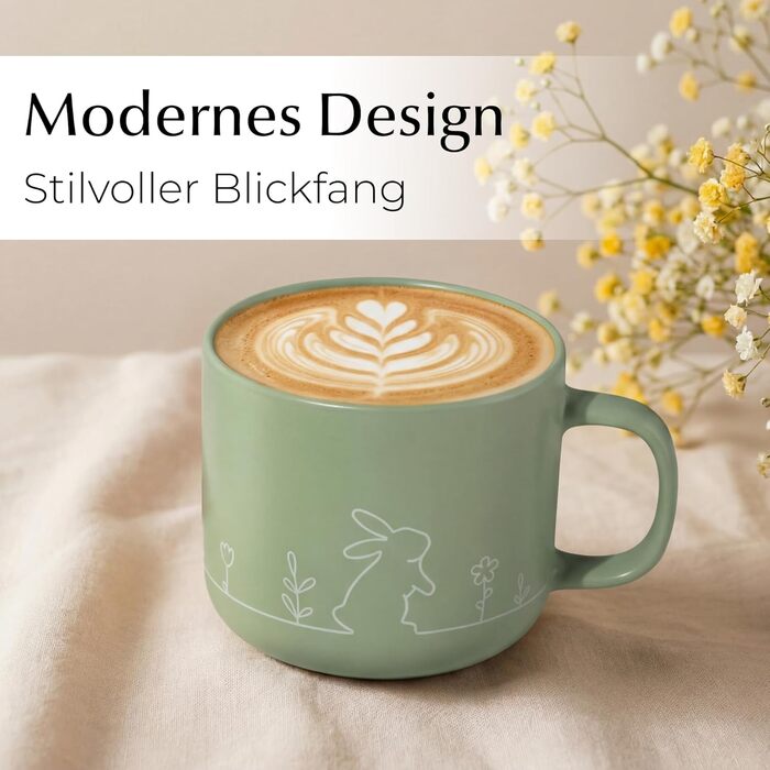 Набір великодніх кухлів 450 мл MIAMIO