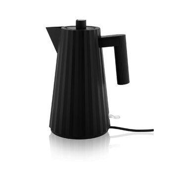 Електричний чайник 1,7 л чорний Plissé Alessi