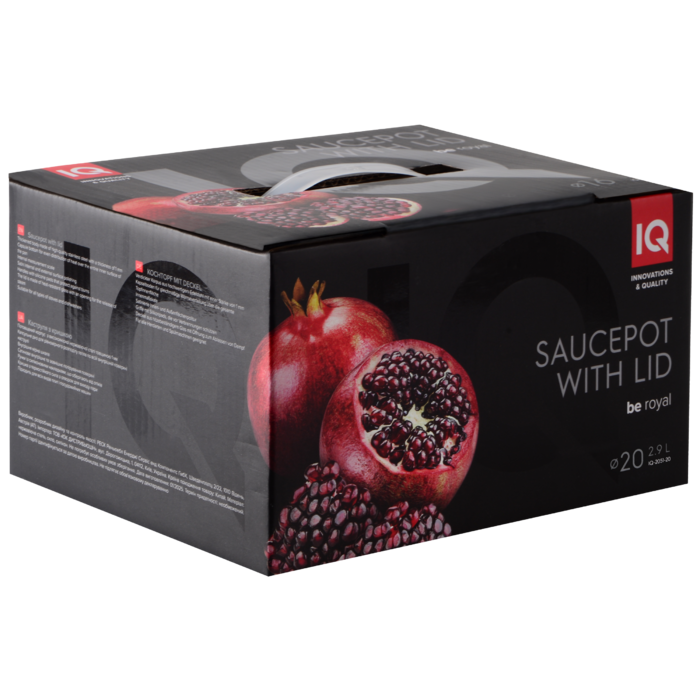 Каструля IQ Be Royal 20 см (2.9 л) (7046695)