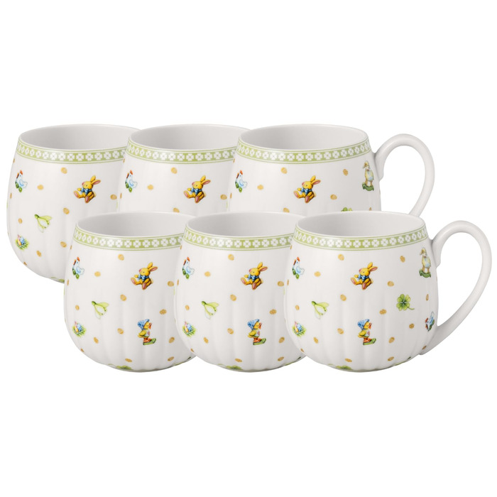 Кухоль з ручкою 0,35 л, набір 6 предметів, Easter Delight Villeroy & Boch