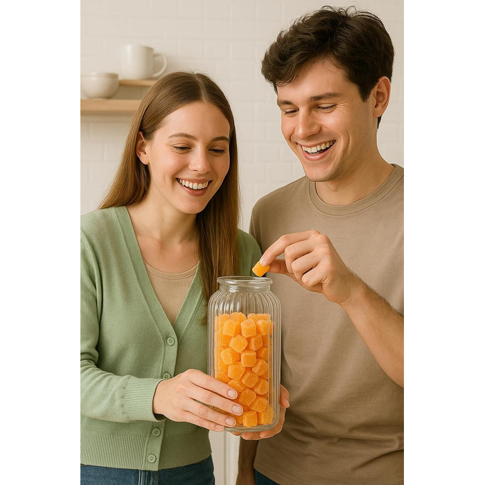 Банки для цукерок 1,2 л 6 шт. KAMACA