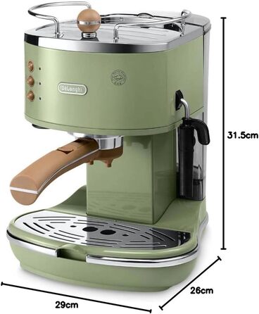 Кавоварка для еспресо 1,4 л 1100 Вт De'Longhi