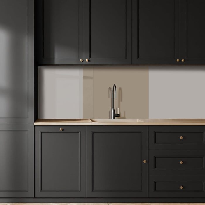 Кухонний фартух 60x250 см, самоклеючий фартух, кухонний фартух, кухонний фасад, самоклеючі кухонні фартухи - Осінь (кольори - Бежевий, 80 x 100 см)