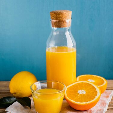 Стеклянная бутылка-графин 1 л HEFTMAN