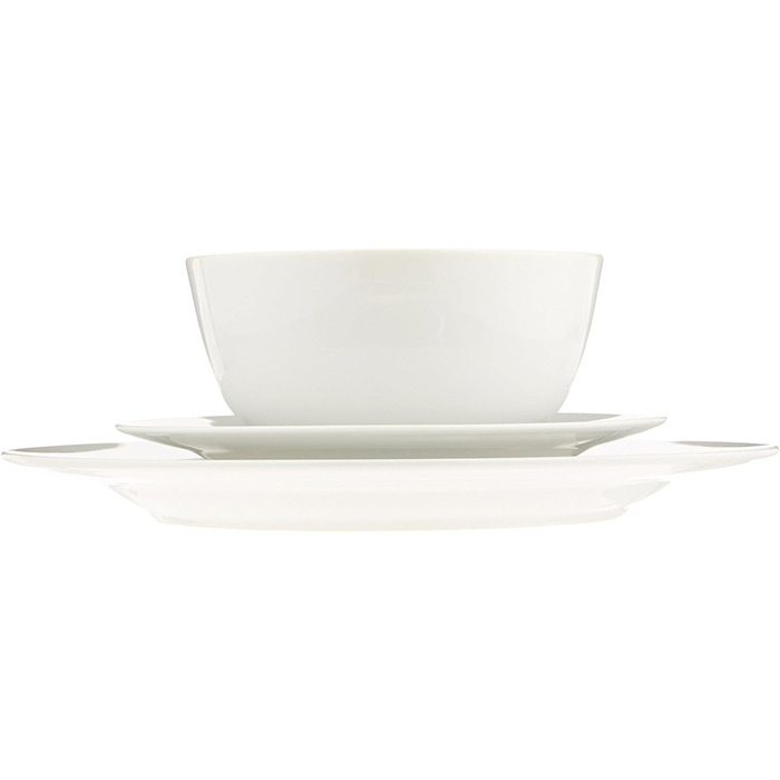 Набір посуду Kitchen-Profi Basics, 18 предметів, для 6 осіб (білий)