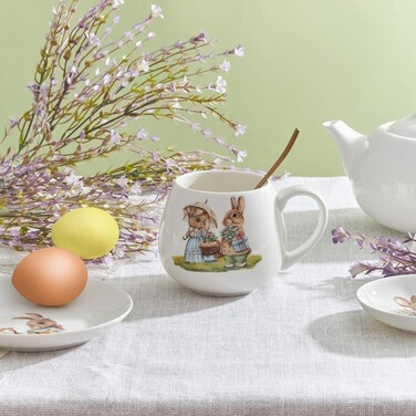 Кухоль Fissman 430 мл EASTER порцеляна (13693)