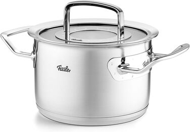 Каструля 2,1 л з нержавіючої сталі зі скляною кришкою 16 см Original-Profi Collection Fissler