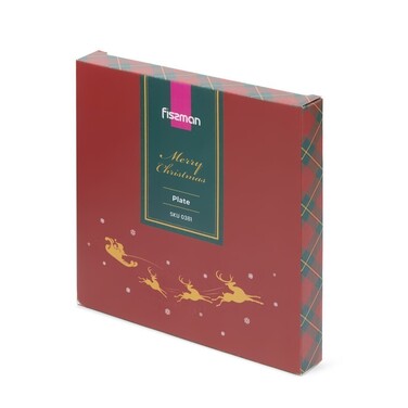 Тарілка Fissman 20 см доломіт (0381)