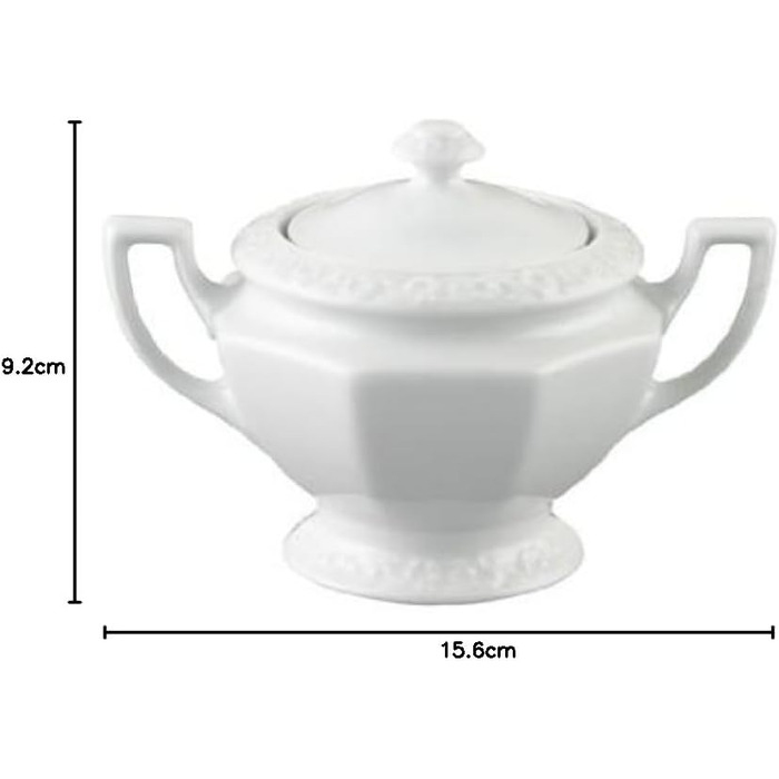 Сахарница 0,27л, белая Rosenthal Maria