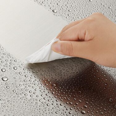 Захист від бризок на кухні, портативний захист від бризок для плити, нержавіюча сталь, складний, захист від бризок олії, регульований кухонний захист від бризок для сковороди, плити, настінний (29 x 40 см, 2 скибочки) 29*40 2 скибочки