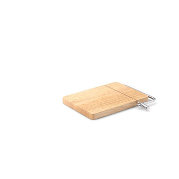 Разделочная доска для сыра с ножом, каучуковое дерево 17,5 х 24 см Continenta 