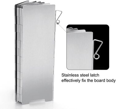 Витрозащита для кемпинговых плит DONGKER