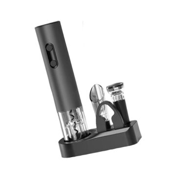 Набір для відкривання вина з акумулятором та підставкою Geavonyg