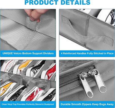 Комод для хранения обуви с 2 ящиками, с 32 отделениями VAESIDA