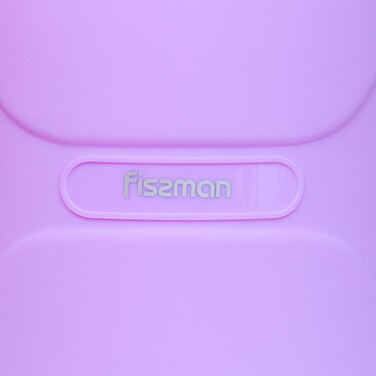 Термос Fissman 1800 мл, цвет фиолетовый пластиковый корпус со стеклянной колбой (19852)