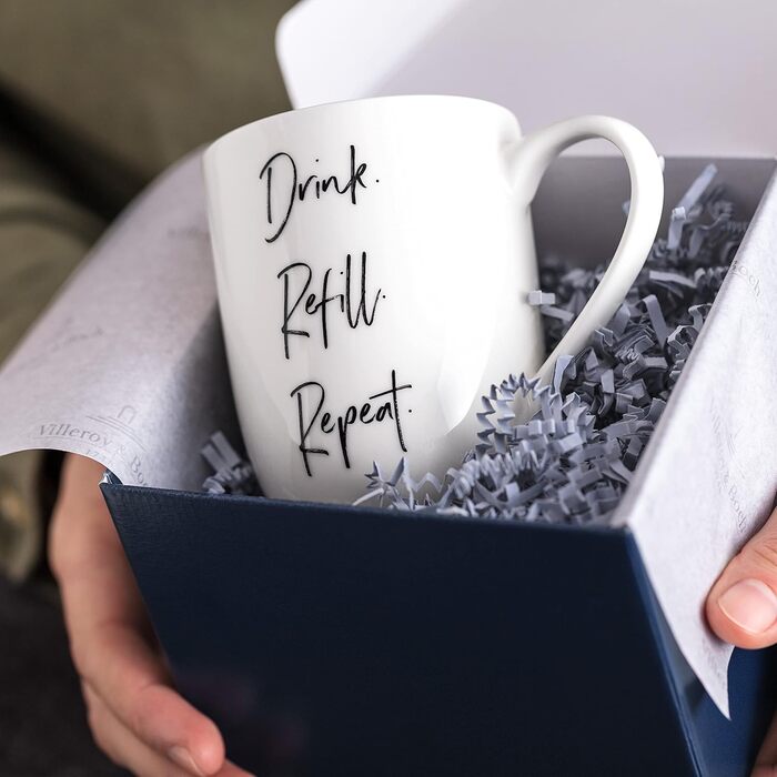 Кружка "Drink. Refill. Repeat." 0,28 л Statement Villeroy & Boch