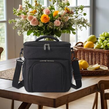 Термосумка 14 л чорная Generisch