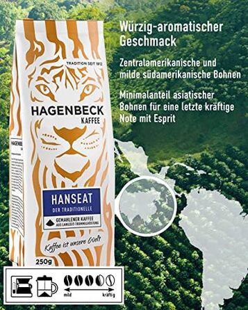 Кава - Кав&39ярня - Смажена кава - Мелені кавові зерна - 250 г - 100 арабіка - Ароматна - Традиційна кавова суміш (Набір для зразків (4 упаковки), 250 г (4 упаковки))