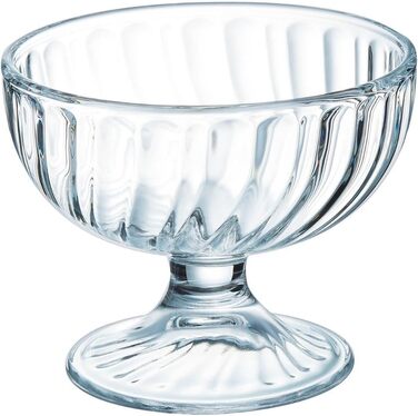 Чаша для морозива, 380 мл, скло, прозоре, 6 предметів (210 мл), 43121 Sorbet Ice Cream Bowl