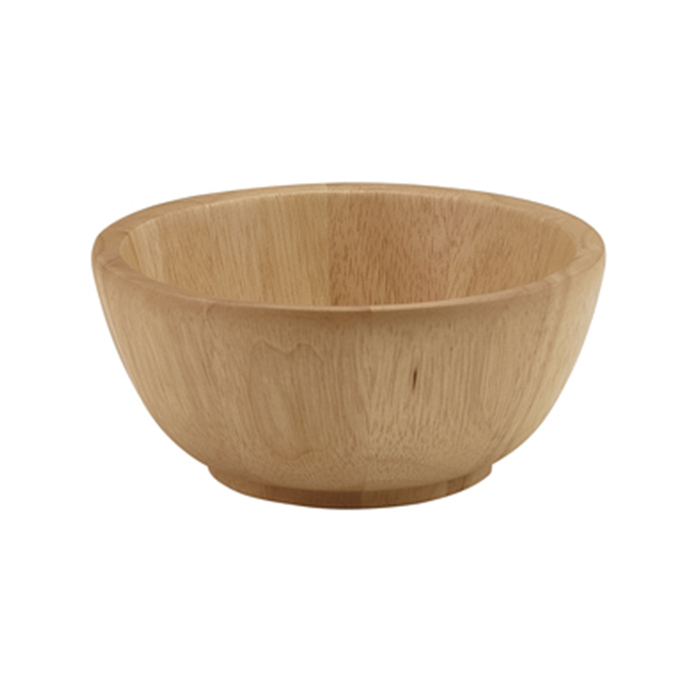 Миска деревянная 15*7 см, Hevea Wood, GenWare
