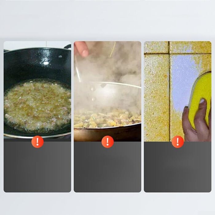 Фартух від бризок жиру для плит 40 х 29 см EasyByMall