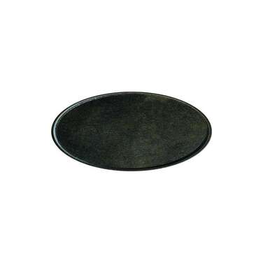 Тарілка мілка з бортом ID Fine Visto 25.5 см black 20255-161025