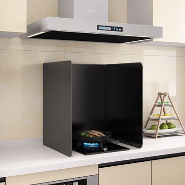 Складаний бризкозахисний екран для кухні, бризкозахисний екран для плити, легко миється, підтримує чистоту плити та кухонного фартуха (40 x 40 см)