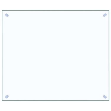 Кухонный передник прозрачный 70 x 60 см vidaXL