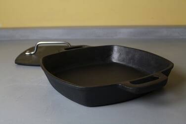 Чавунна сковорода-гриль 24 см. Broil King 91658 Код: 003350