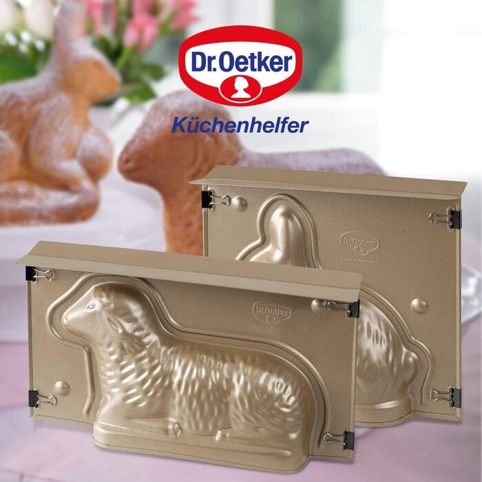 Форма для пасхальної випічки, ягня Golden Easter Dr. Oetker