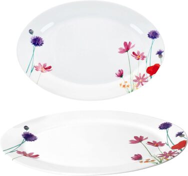 Набор сервировочных овальных тарелок 2 шт MamboCat