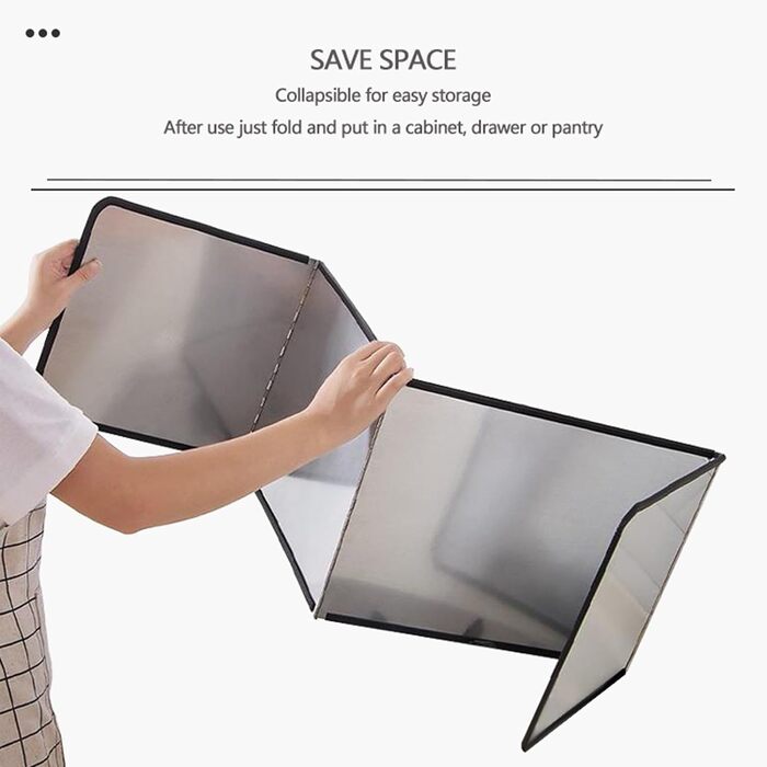 Складной брызгозащитный экран для плиты WINARA