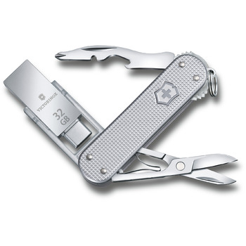 Нож швейцарский 6 функций, 58 мм, USB 32Gb, Victorinox Jetsetter@work