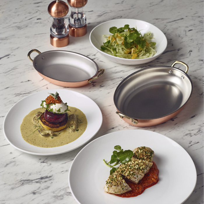 Тарелка 24.5 см, Incise Porcelain Soma, GenWare